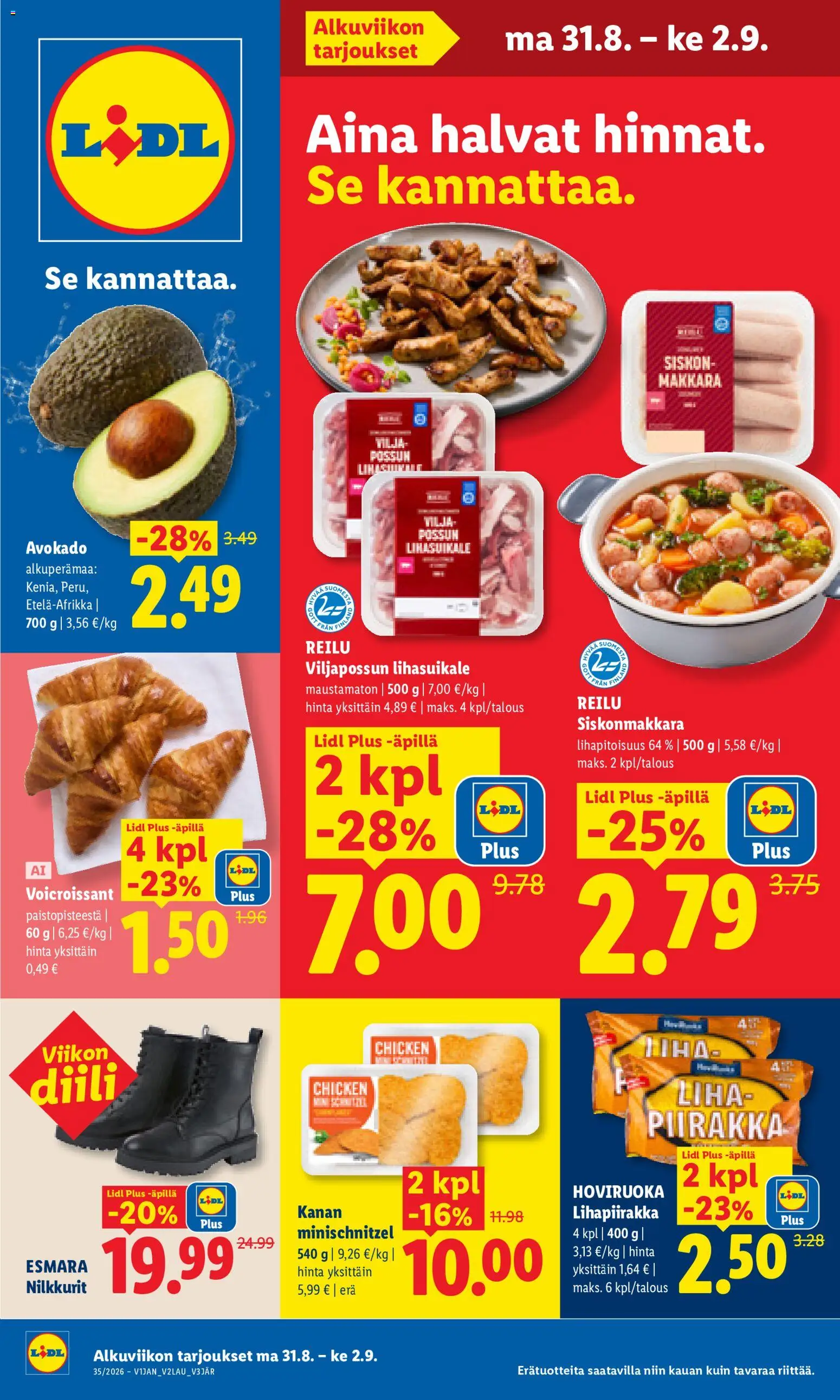 Kaupan Lidl Lidl tarjoukset - Rovaniemi esikatselu, voimassa 31/08/2026