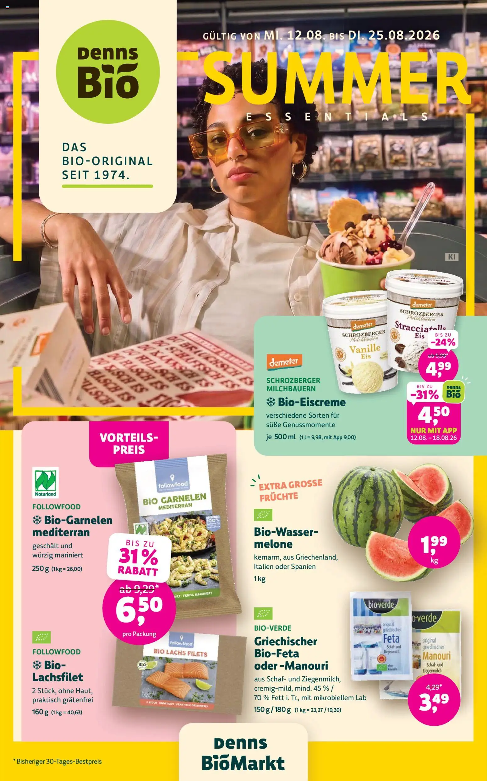 Vorschau der Angebote: Denns BioMarkt Denns BioMarkt Angebote gültig ab 12.08.2026