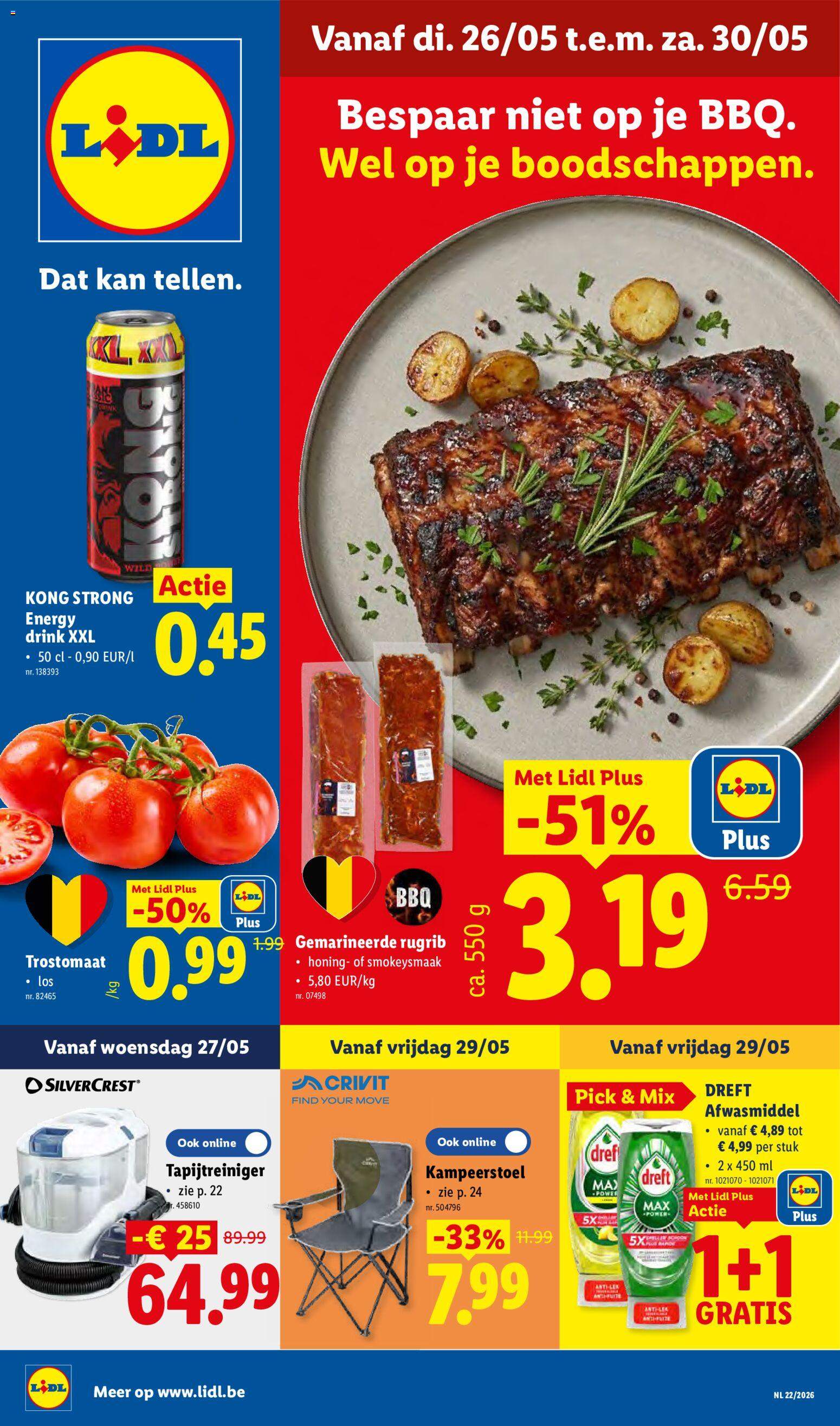 Nieuwe Lidl folder 26/05