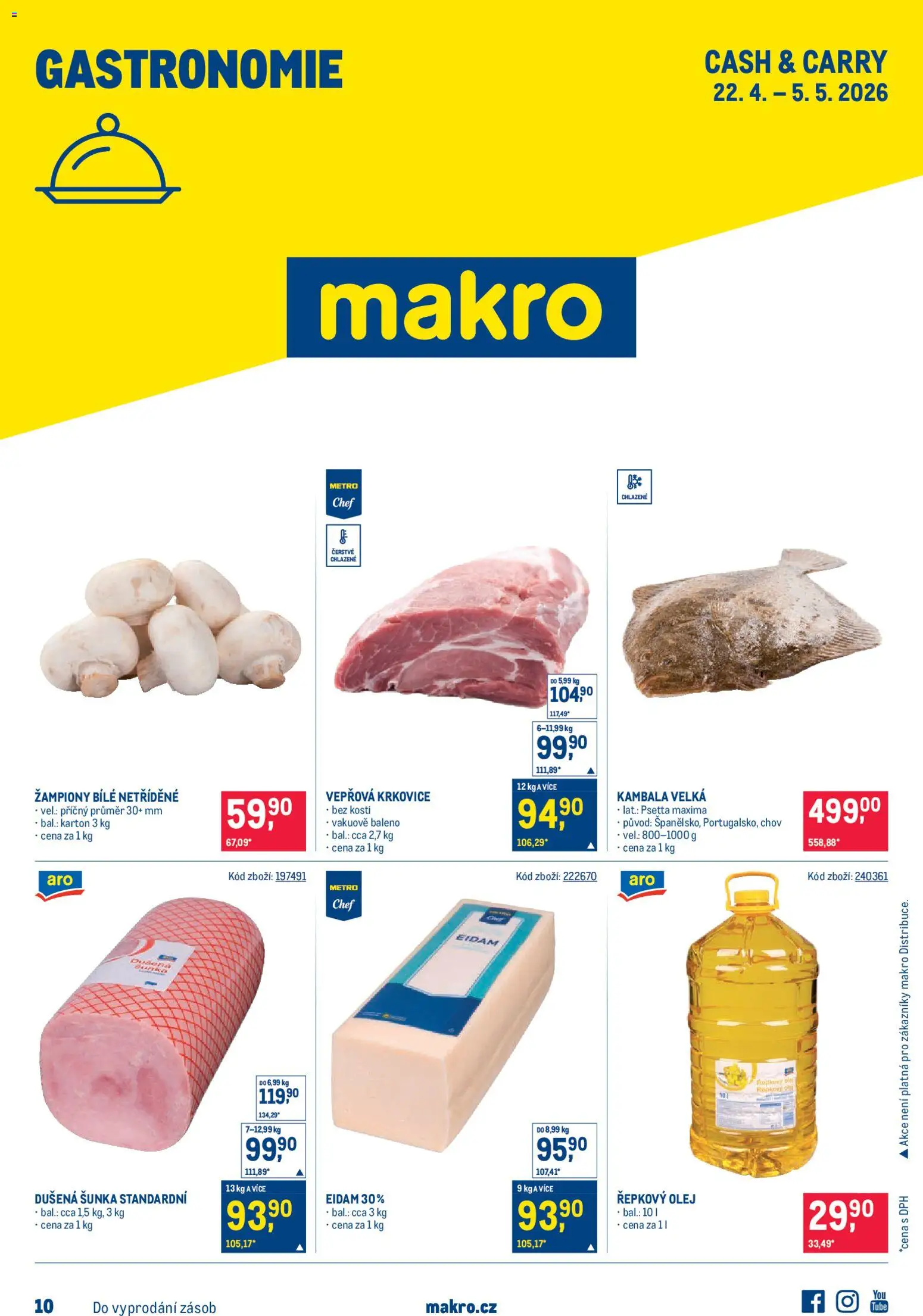 Náhled nabídky: Makro Makro leták - Gastronomie platný od 22.04.2026