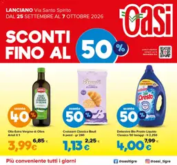 Anteprima dell'opuscolo Oasi volantino Lanciano dal negozio Oasi valido da 25/09/2026