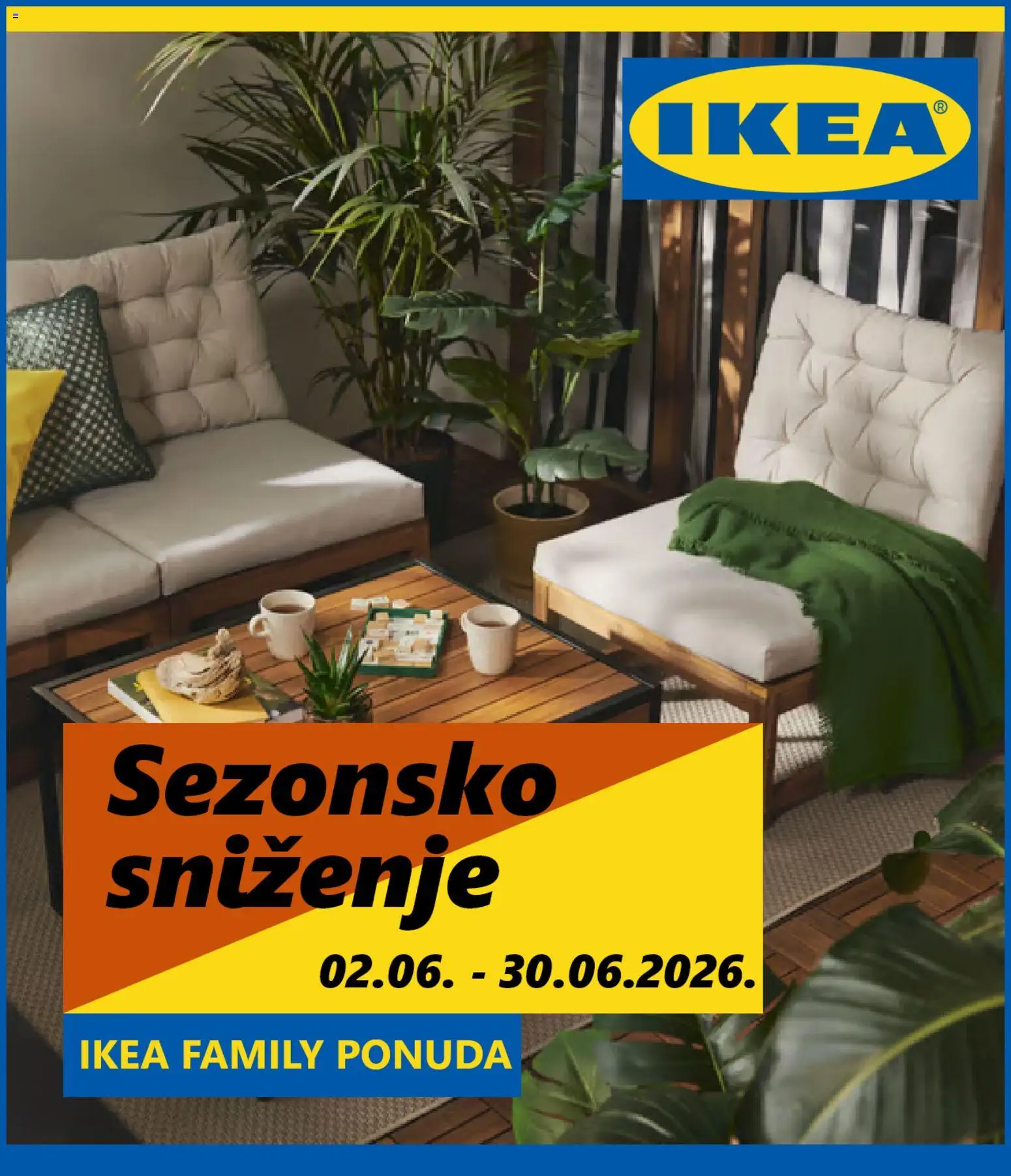 Pregled letka IKEA Katalog trgovine IKEA vrijedi od 02.06.2026