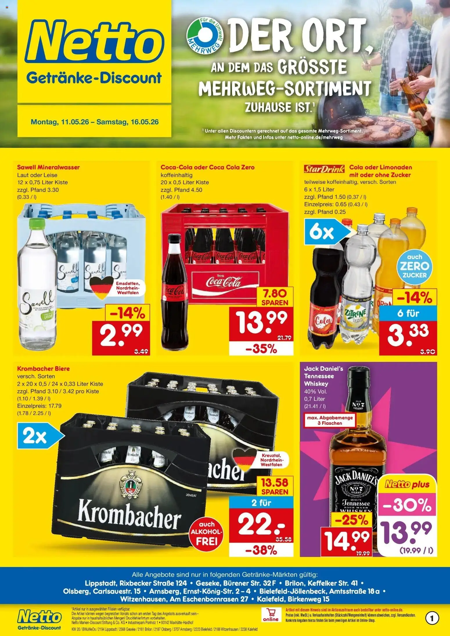 Vorschau von dem Prospekt des Geschäftes Netto Marken-Discount, gültig ab dem 10.05.2026