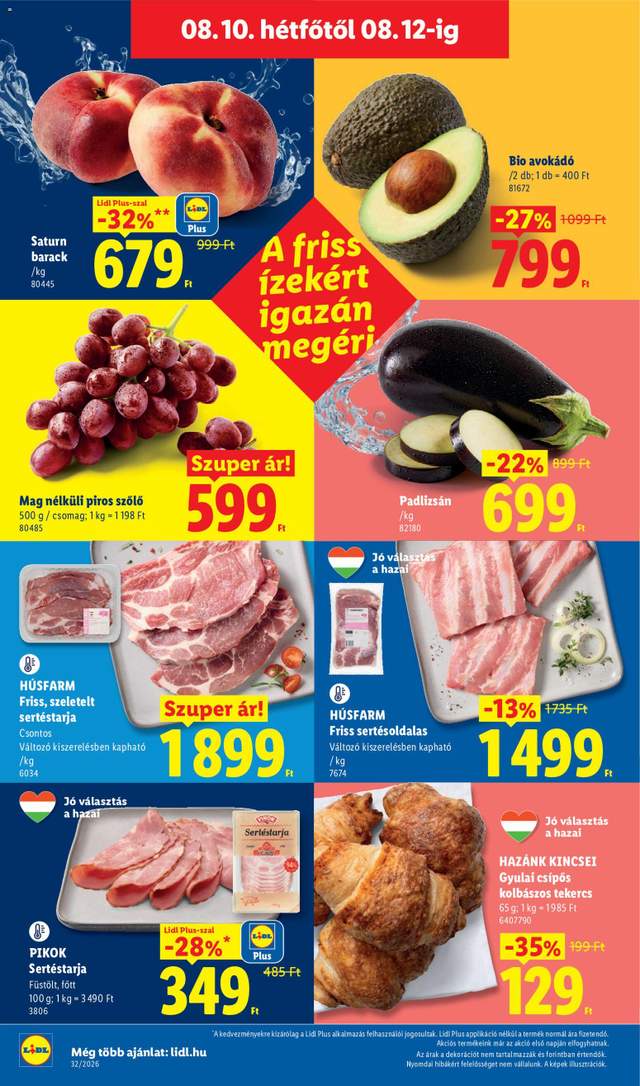 Új Lidl akciós újság 08.06.