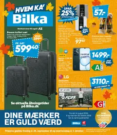 Eksempel på tilbudsavis Bilka - Nonfood fra butik Bilka gyldig fra 25/09/2026