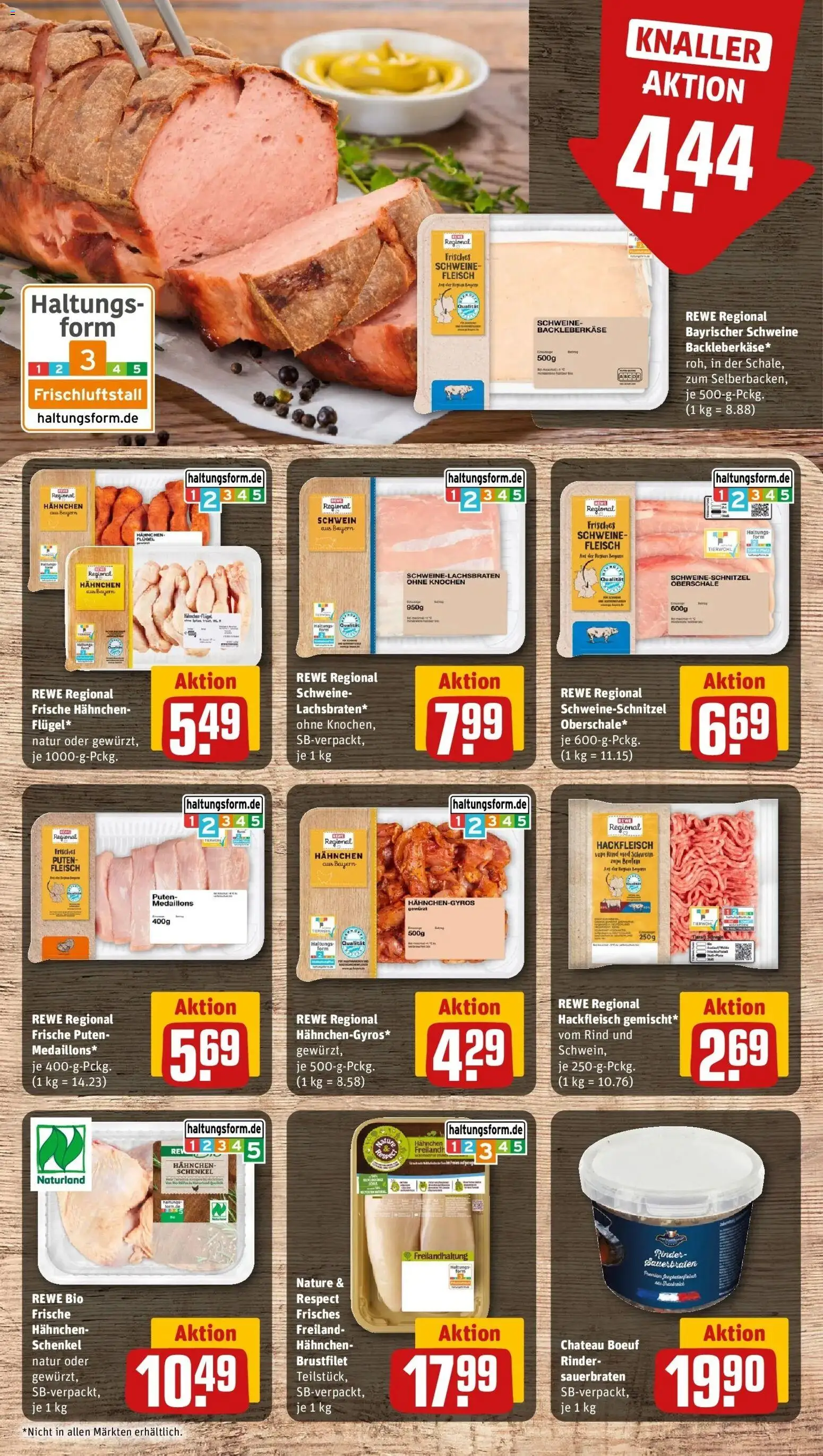 Vorschau von dem Prospekt des Geschäftes Rewe, gültig ab dem 19.10.2026