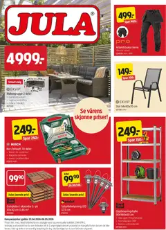 Forhåndsvis Jula kundeavis fra butikk Jula gyldig fra 23/04/2026