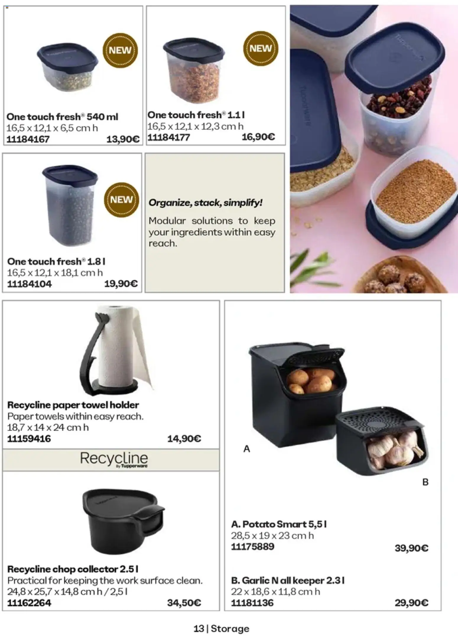 Prévisualisation de Catalogue Tupperware Hiver du magasin Tupperware formulaire valide 01/11/2026