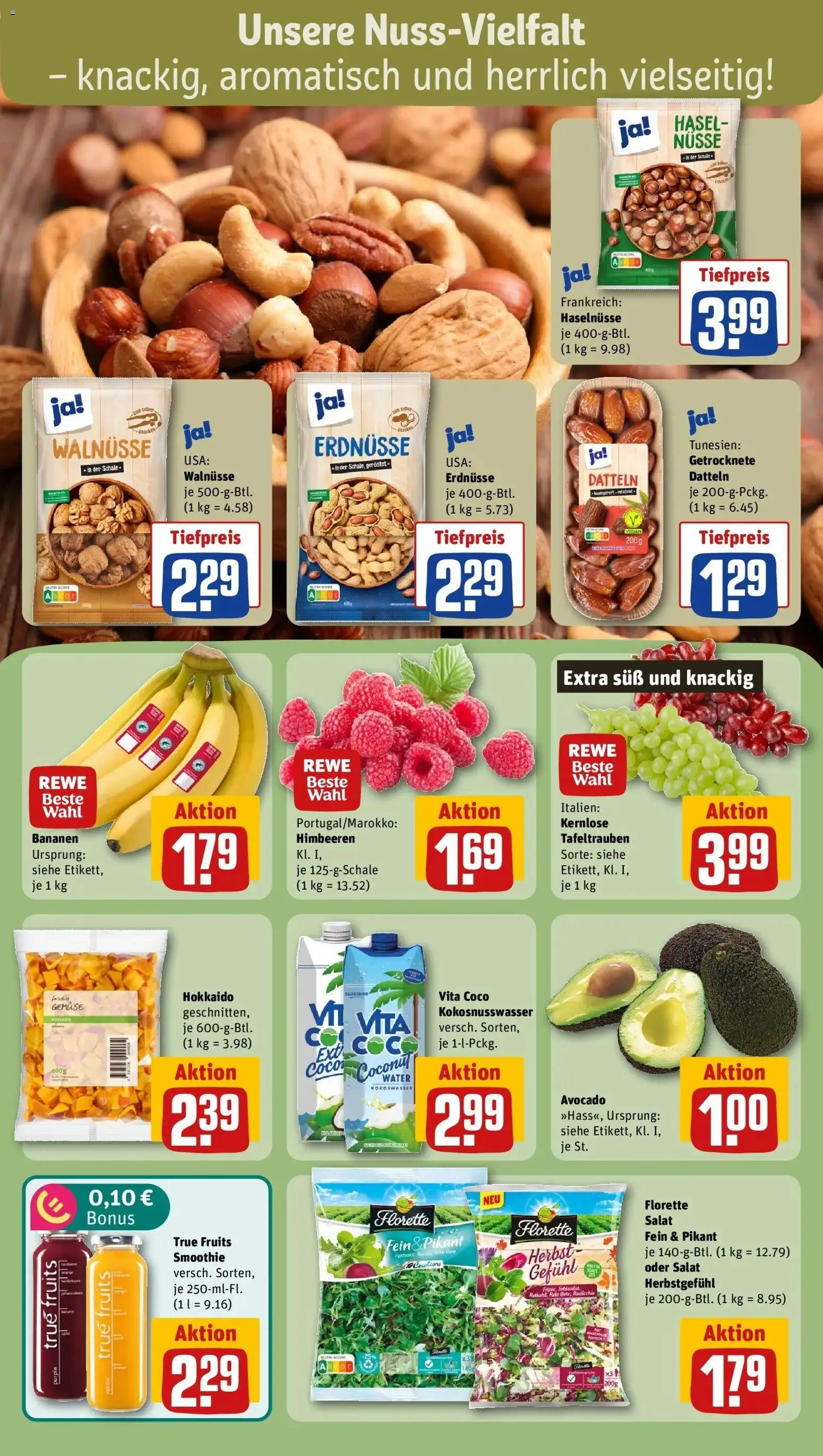 Vorschau von dem Prospekt des Geschäftes Rewe, gültig ab dem 26.10.2026