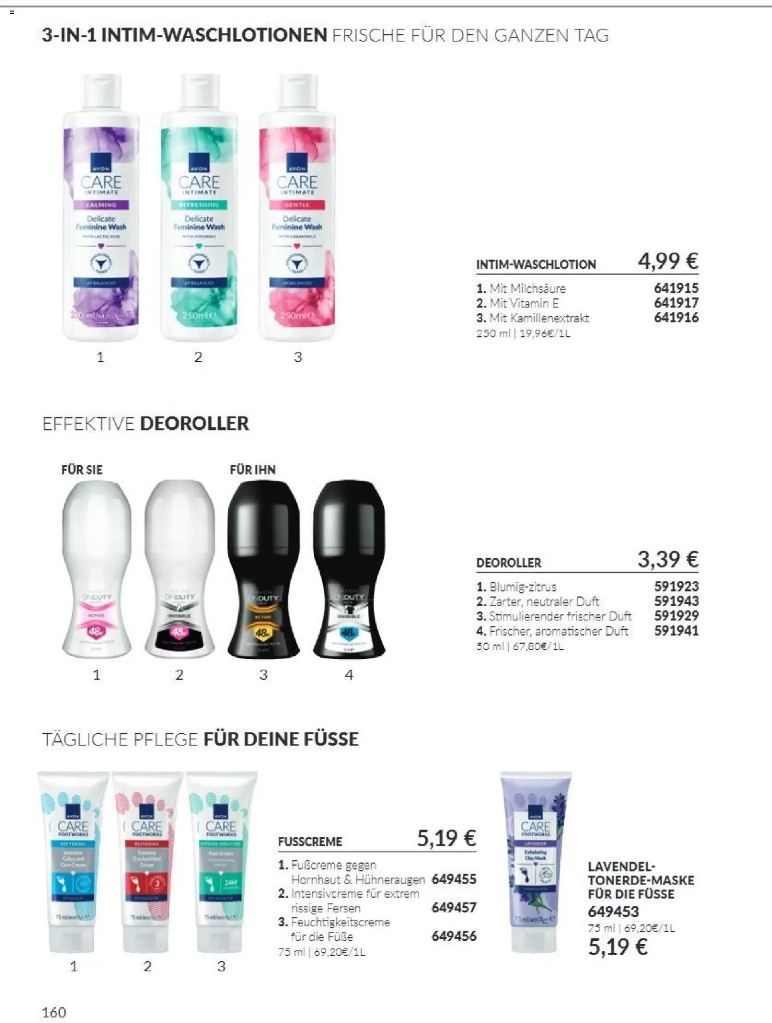 Vorschau von dem Prospekt des Geschäftes Avon, gültig ab dem 01.10.2026 - Lavendel, Duft, Fußcreme