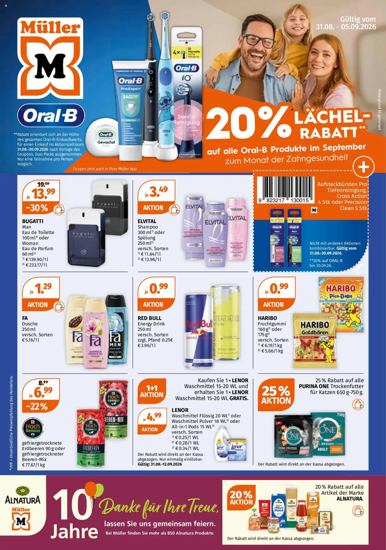 Vorschau der Angebote: Müller Müller Unsere Spätsommer Must-haves! gültig ab 31.08.2026