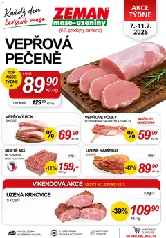 Náhled nabídky: Prodejny Zeman Prodejny Zeman leták platný od 07.07.2026