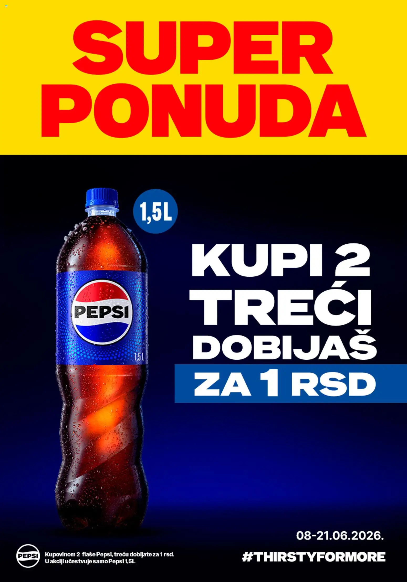Pregled Univerexport kataloga - važi od 08.06.2026 - Pepsi