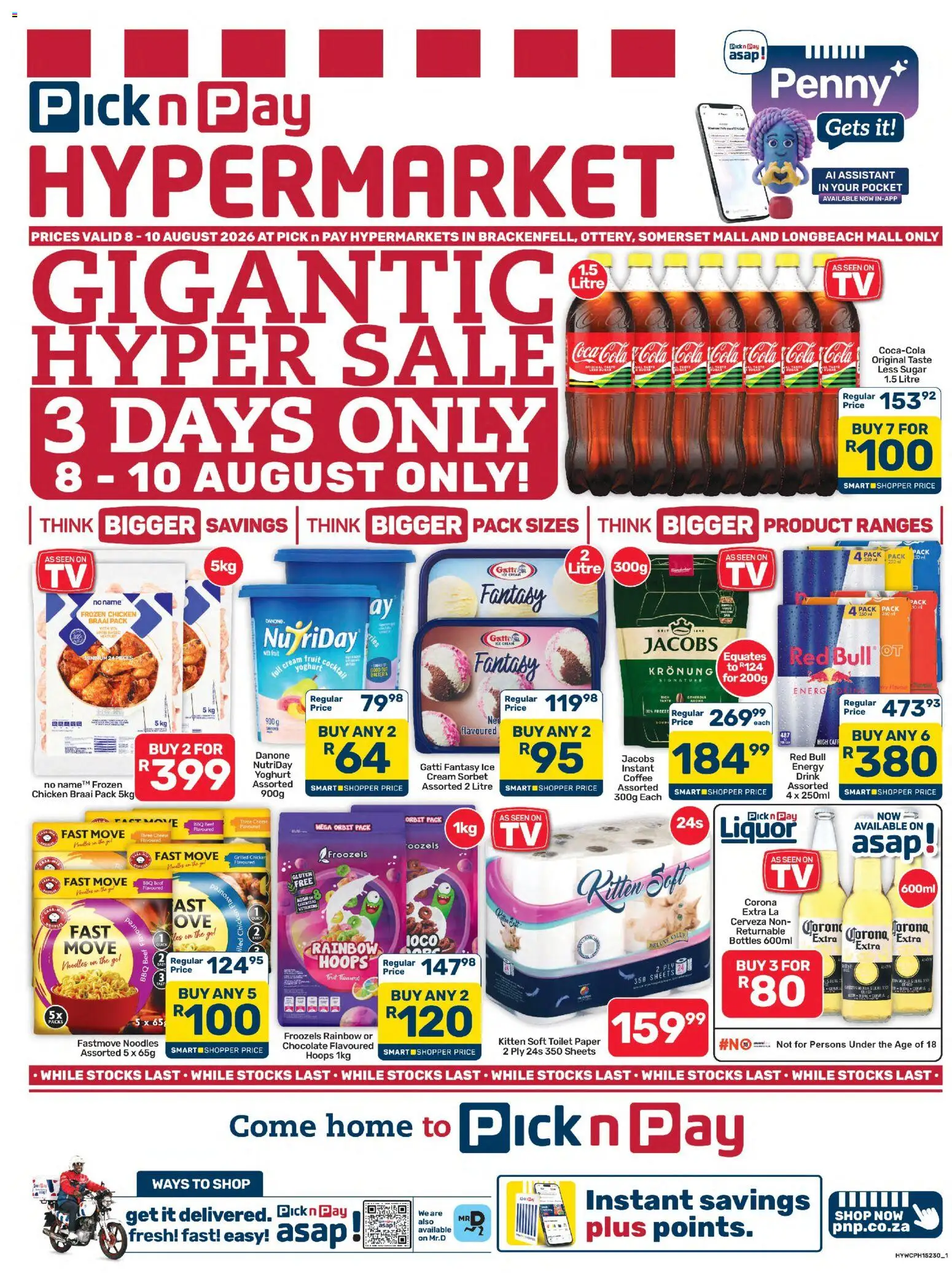 Preview of Pick n Pay flyer valid from 08/08/2026