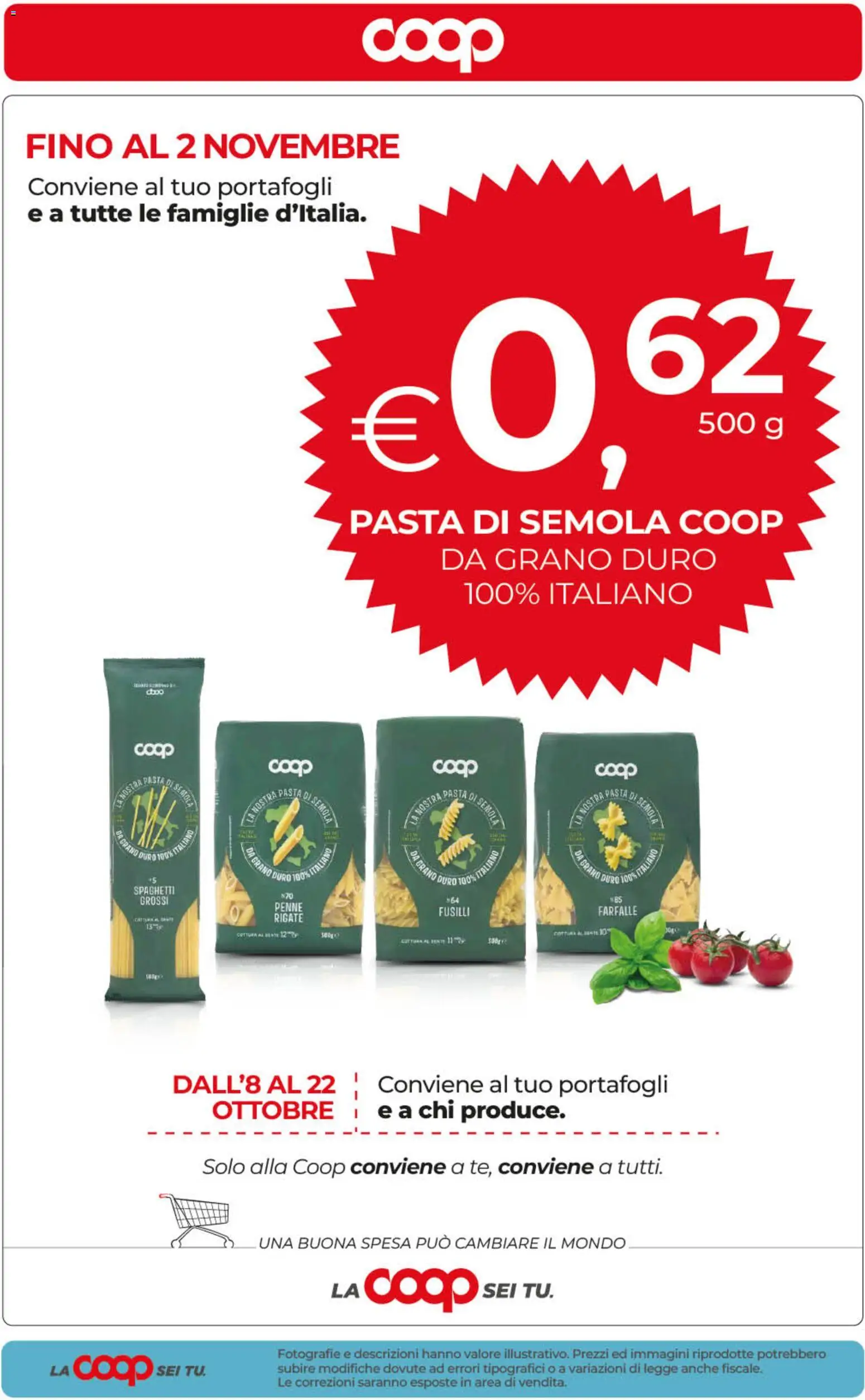 Anteprima dell'opuscolo COOP volantino dal negozio COOP valido da 23/10/2026