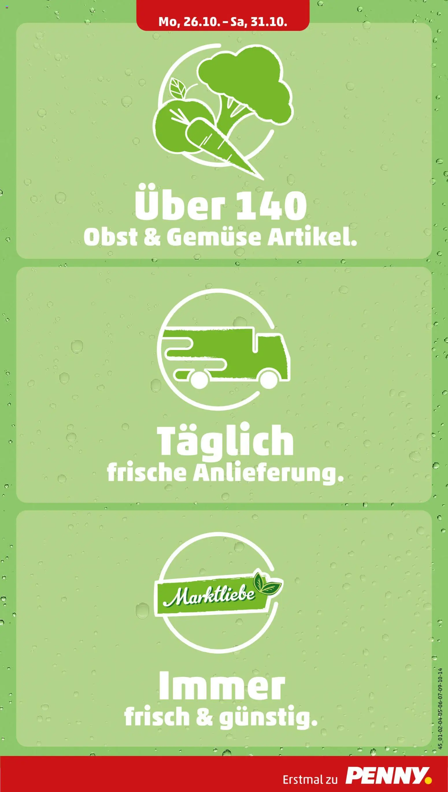 Vorschau von dem Prospekt des Geschäftes Penny, gültig ab dem 26.10.2026