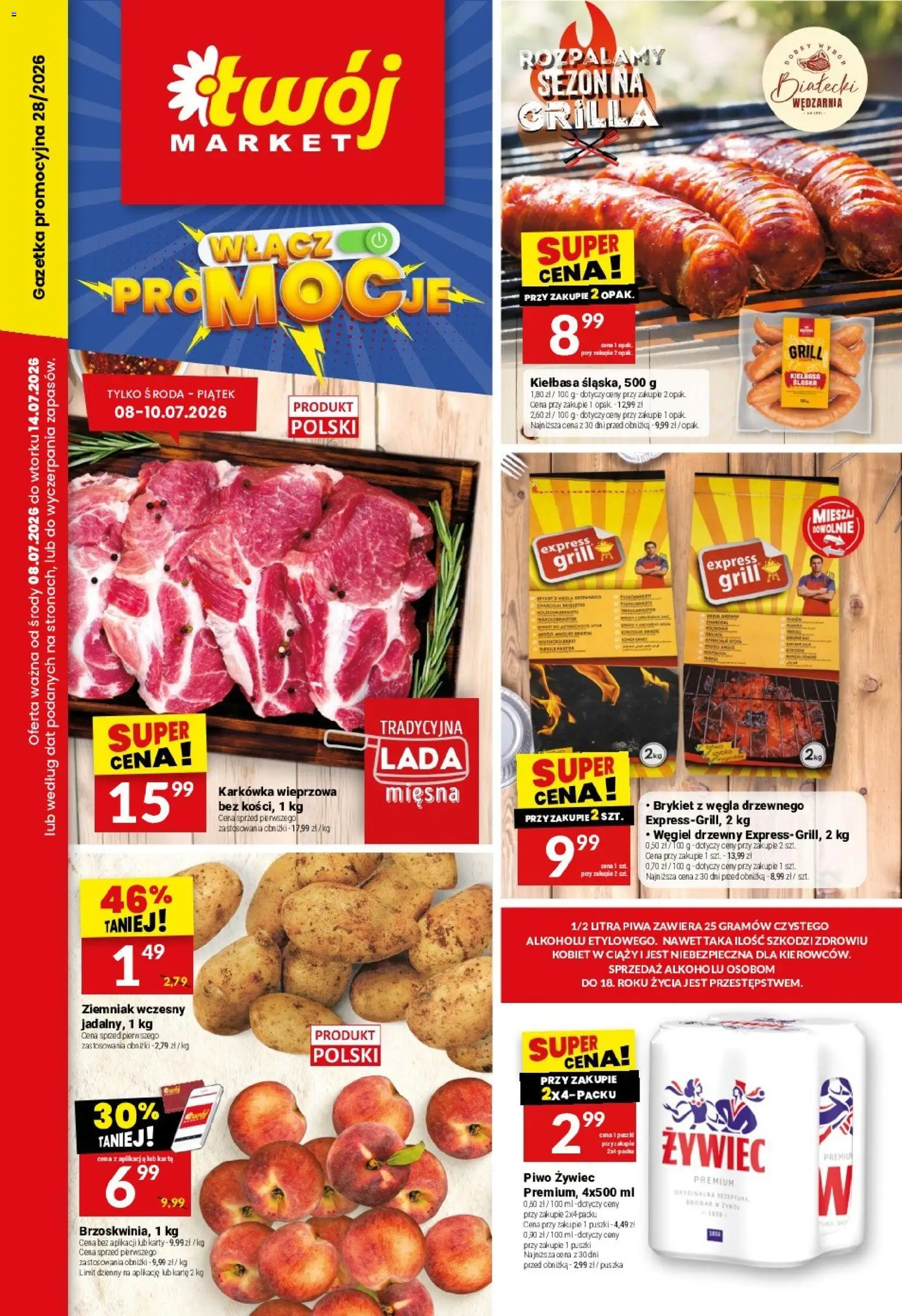 Pogląd gazetki "Twój Market gazetka" ze sklepu Twój Market ważnej od 08.07.2026