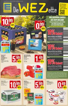 Vorschau von dem Prospekt des Geschäftes WEZ, gültig ab dem 07.09.2026