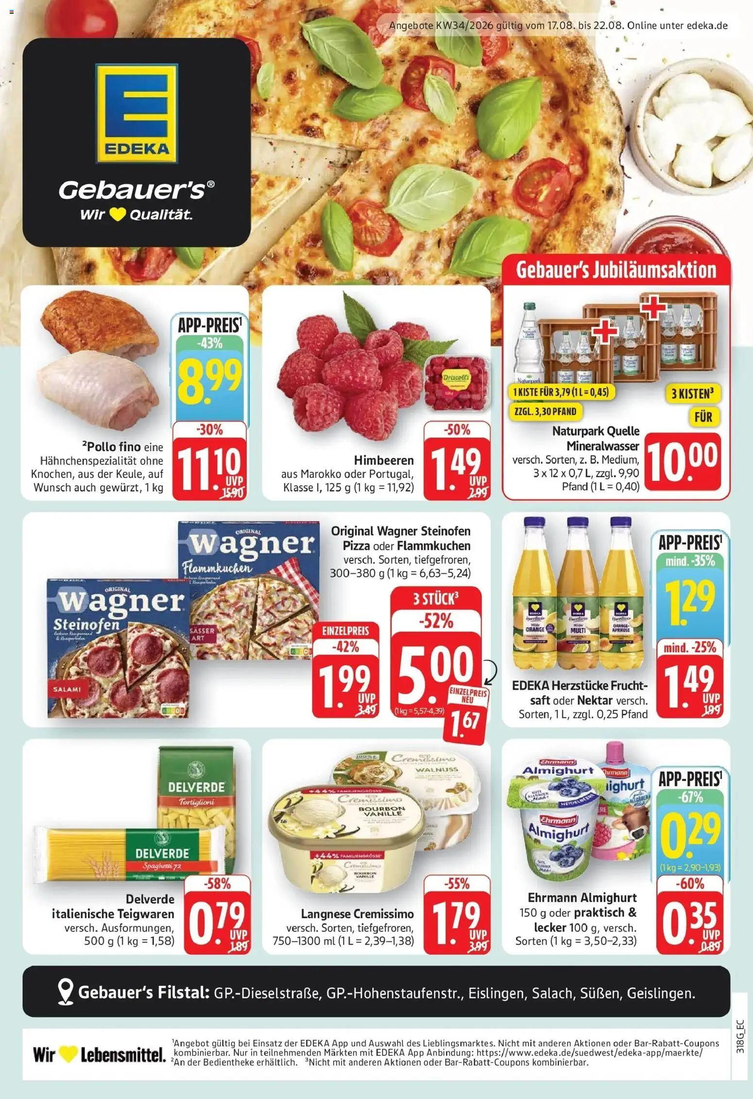 Vorschau von dem Prospekt des Geschäftes Edeka, gültig ab dem 17.08.2026