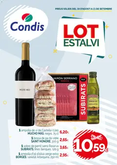 Vista previa del folleto de la tienda Condis válido desde el 19/08/2026 