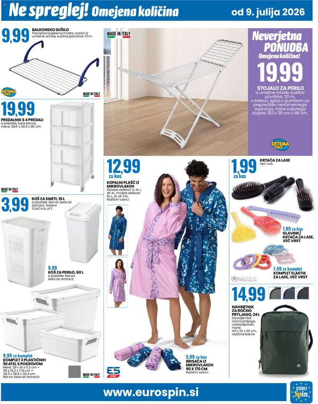 Novi Eurospin katalog od 09.07.