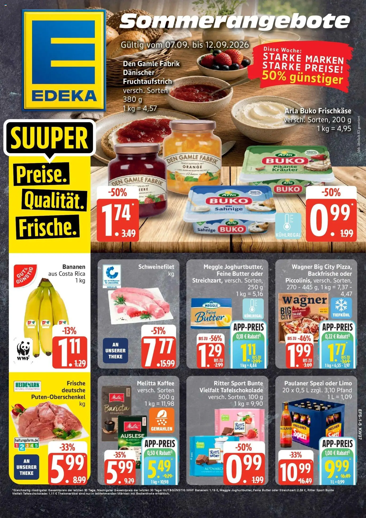 Vorschau von dem Prospekt des Geschäftes Edeka, gültig ab dem 07.09.2026