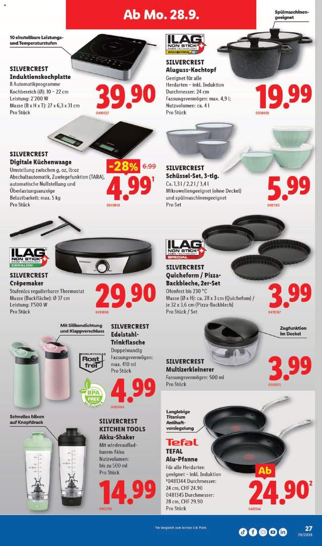 Neue Lidl Aktionen ab 24.09.