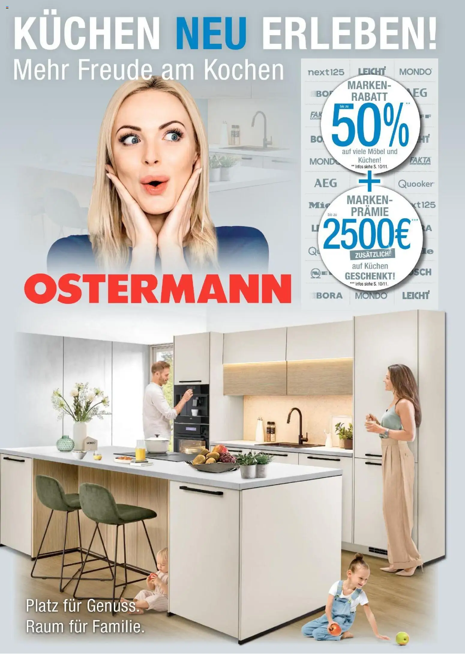 Vorschau von dem Prospekt des Geschäftes Ostermann, gültig ab dem 15.10.2026 - Kuchen