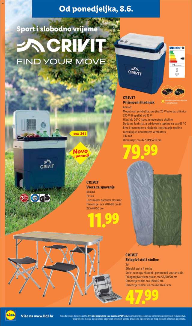 Novi Lidl katalog od 08.06.