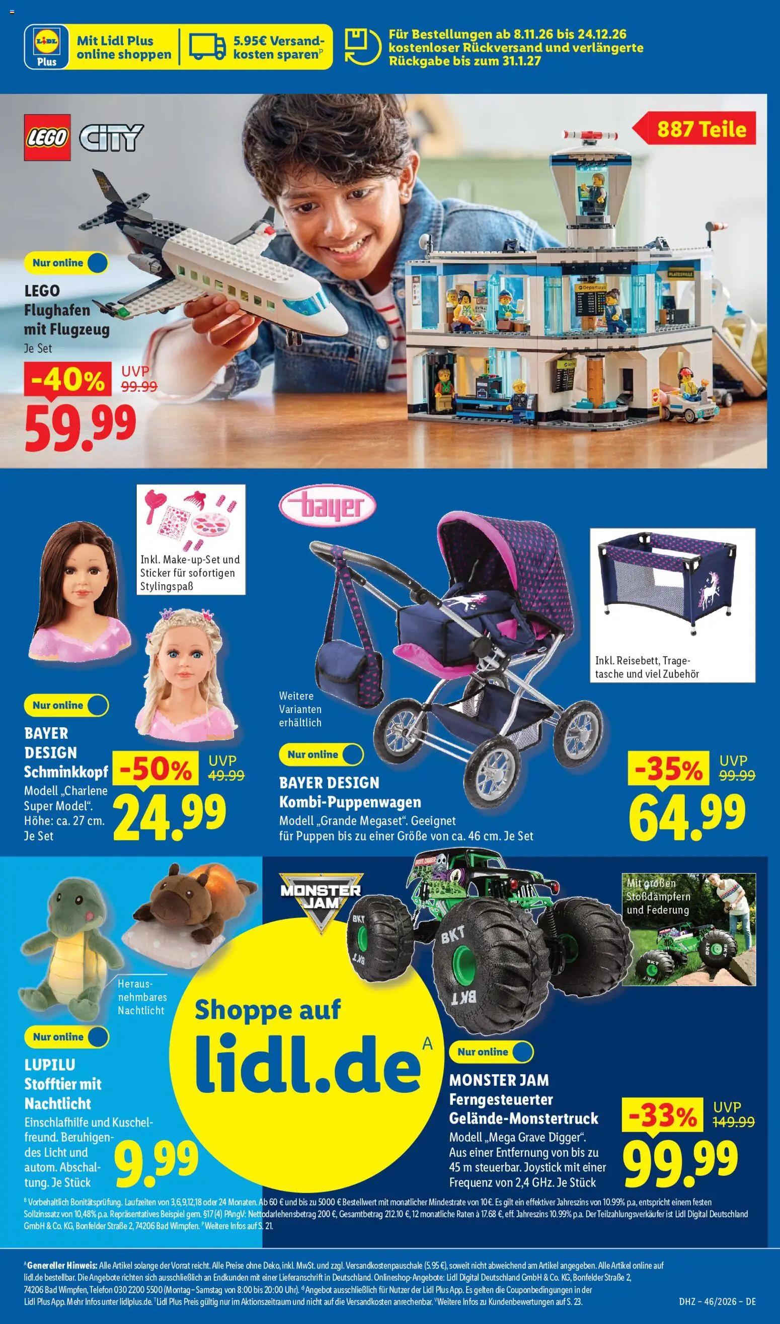 Vorschau von dem Prospekt des Geschäftes Lidl, gültig ab dem 09.11.2026