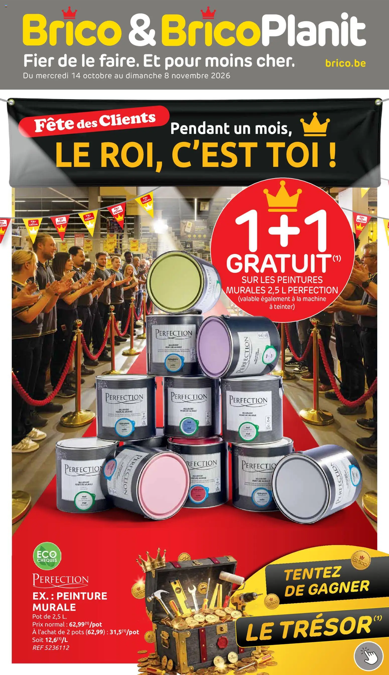 Voorbeeld van Brico Publicité van winkel Brico geldig vanaf 14/10/2026 - La, Pot