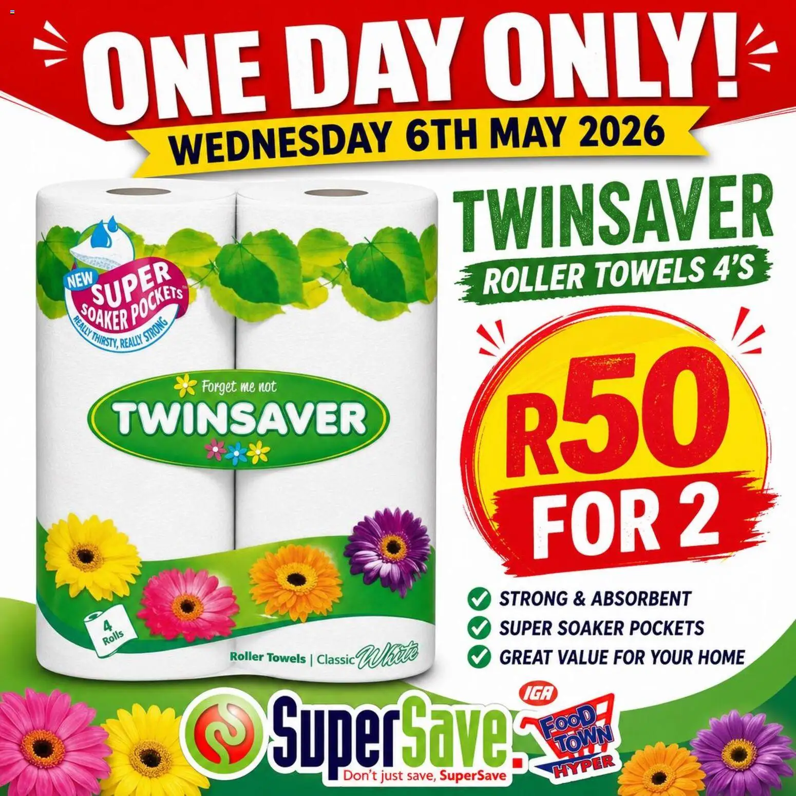 Preview of Super Save flyer valid from 06/05/2026