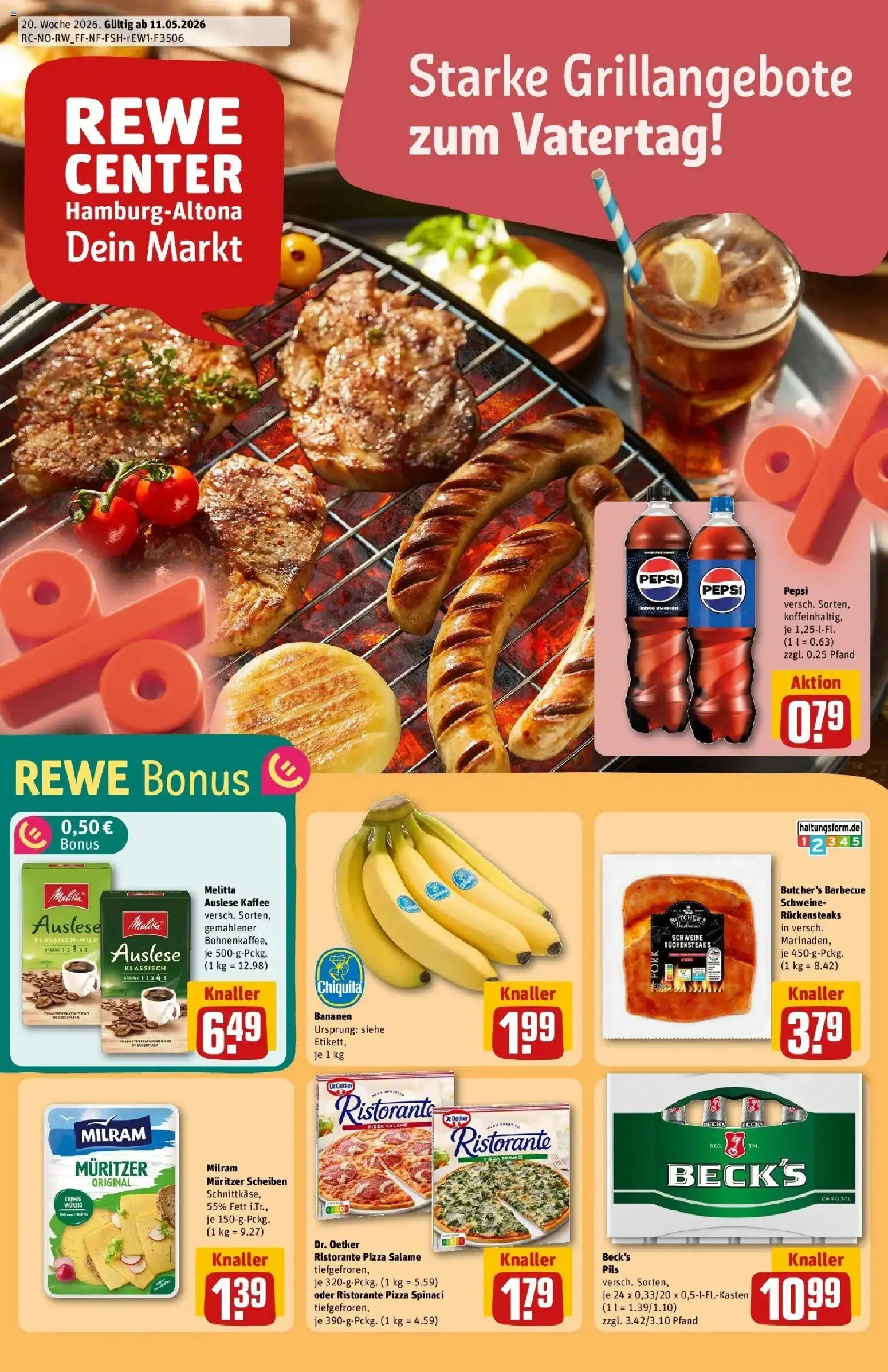 Vorschau von dem Prospekt des Geschäftes Rewe, gültig ab dem 10.05.2026