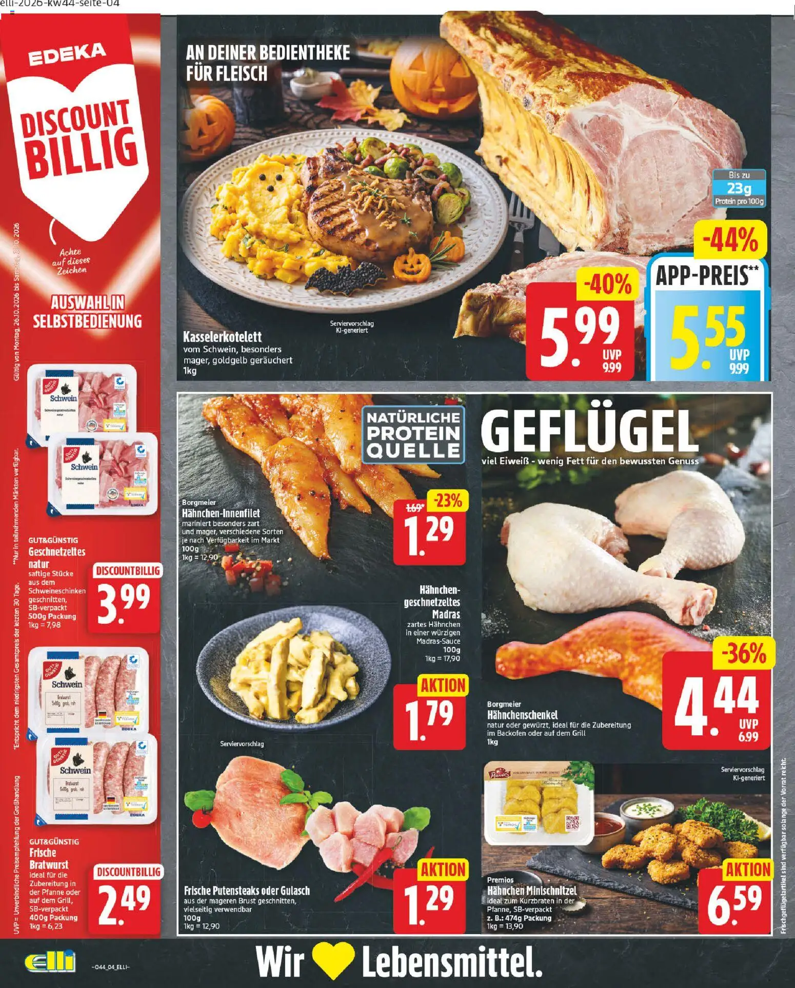 Vorschau von dem Prospekt des Geschäftes Elli Markt, gültig ab dem 26.10.2026