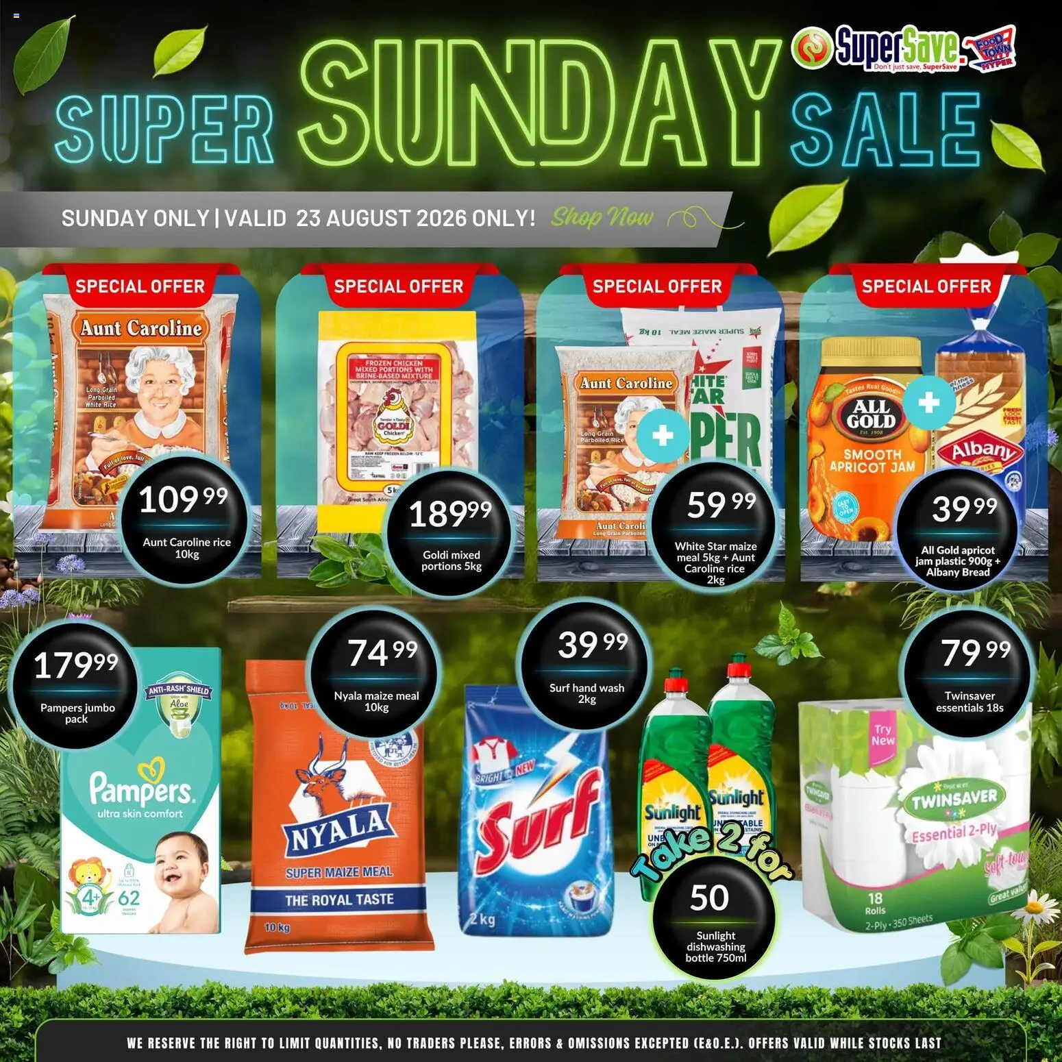 Preview of Super Save flyer valid from 23/08/2026
