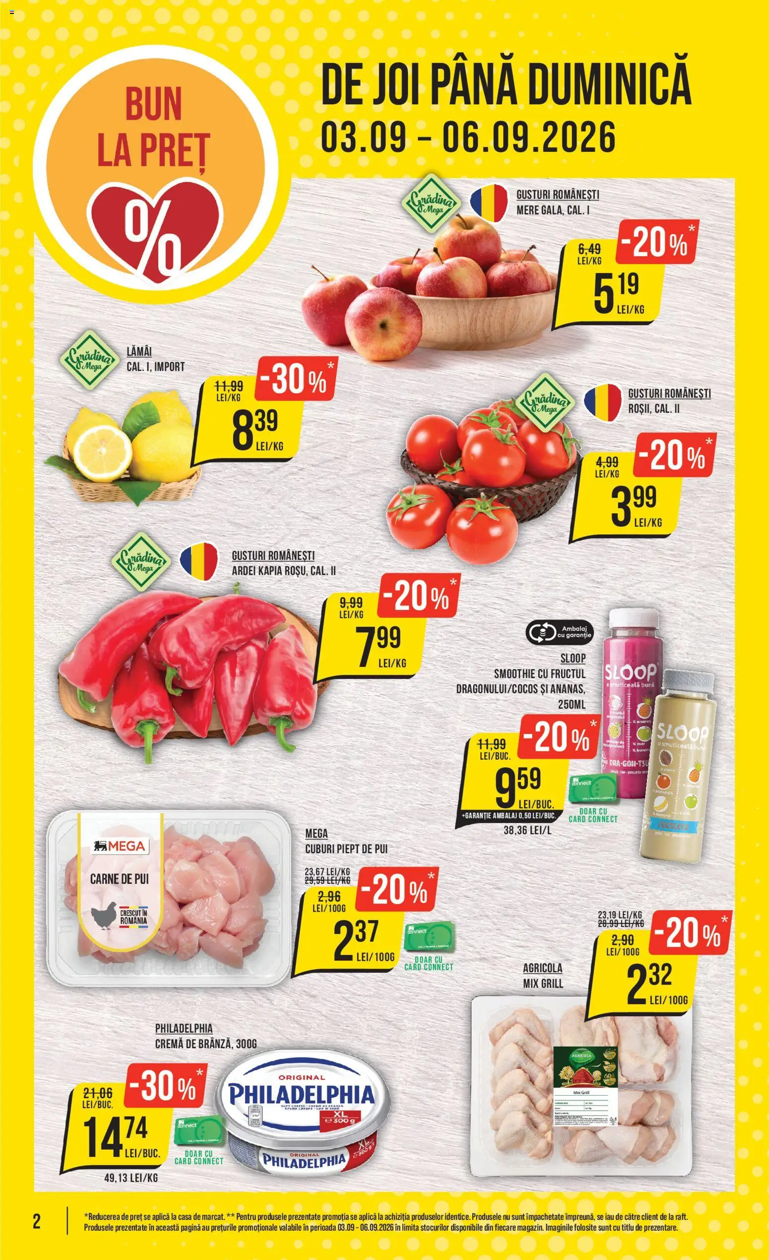 Previzualizarea de cataloage: Mega Image Mega Image Catalog valabil de la 03.09.2026