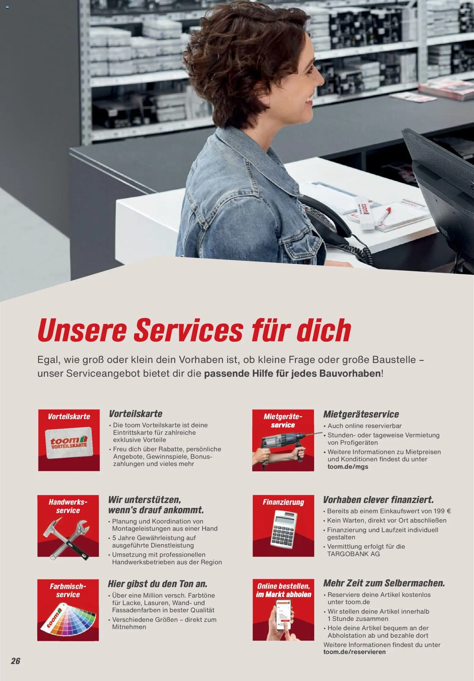 Vorschau von dem Prospekt des Geschäftes Toom Baumarkt, gültig ab dem 01.01.2026