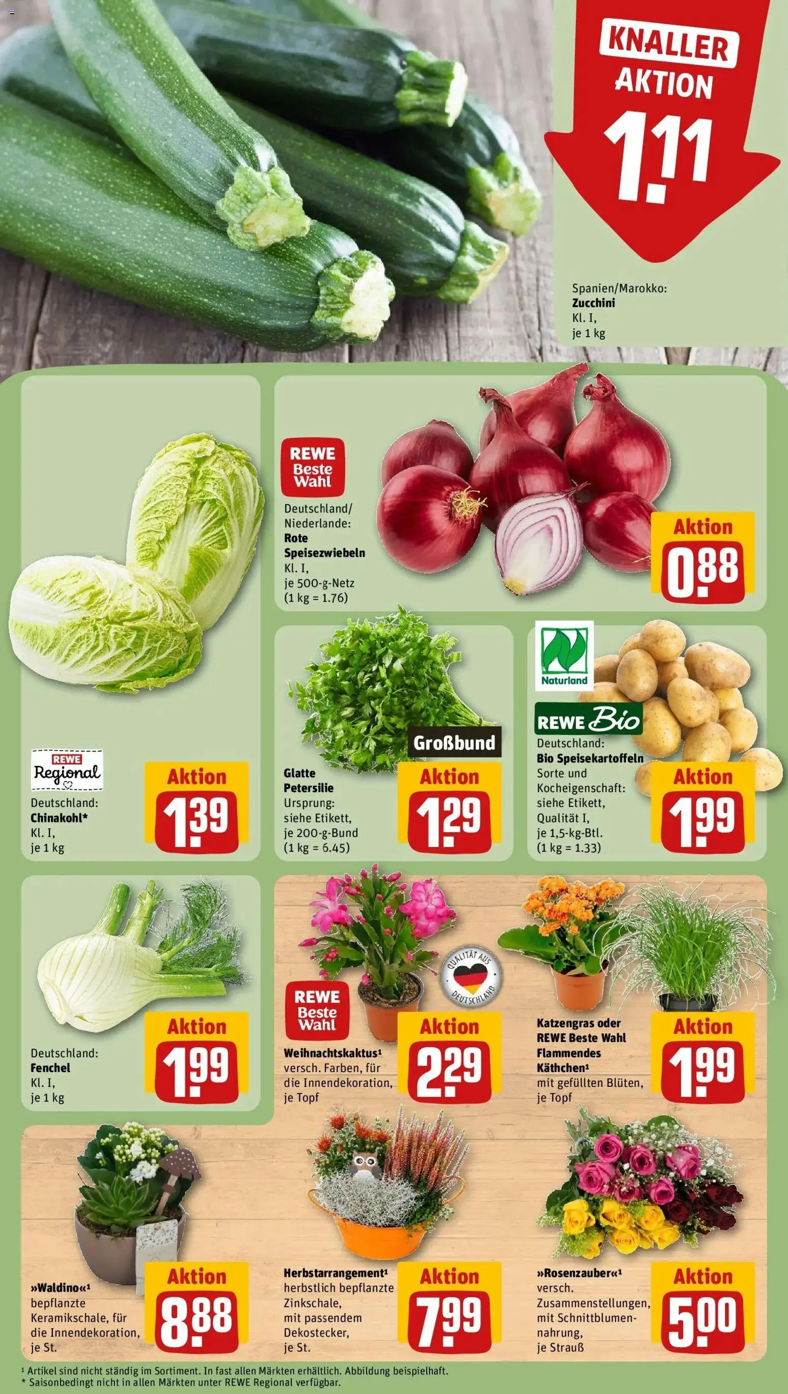 Vorschau von dem Prospekt des Geschäftes Rewe, gültig ab dem 26.10.2026