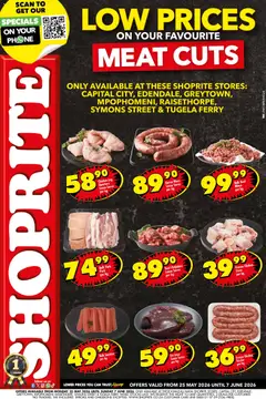 Preview of Shoprite flyer valid from 25/05/2026
