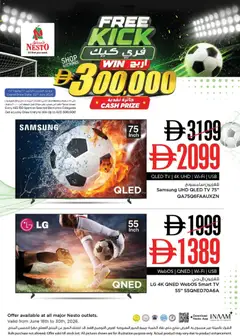 Preview of the catalogue Nesto catalogue free kick of store Nesto valid from 18 Jun, 2026