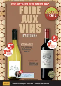 Prévisualisation de Grand Frais catalogue du magasin Grand Frais formulaire valide 21/09/2026