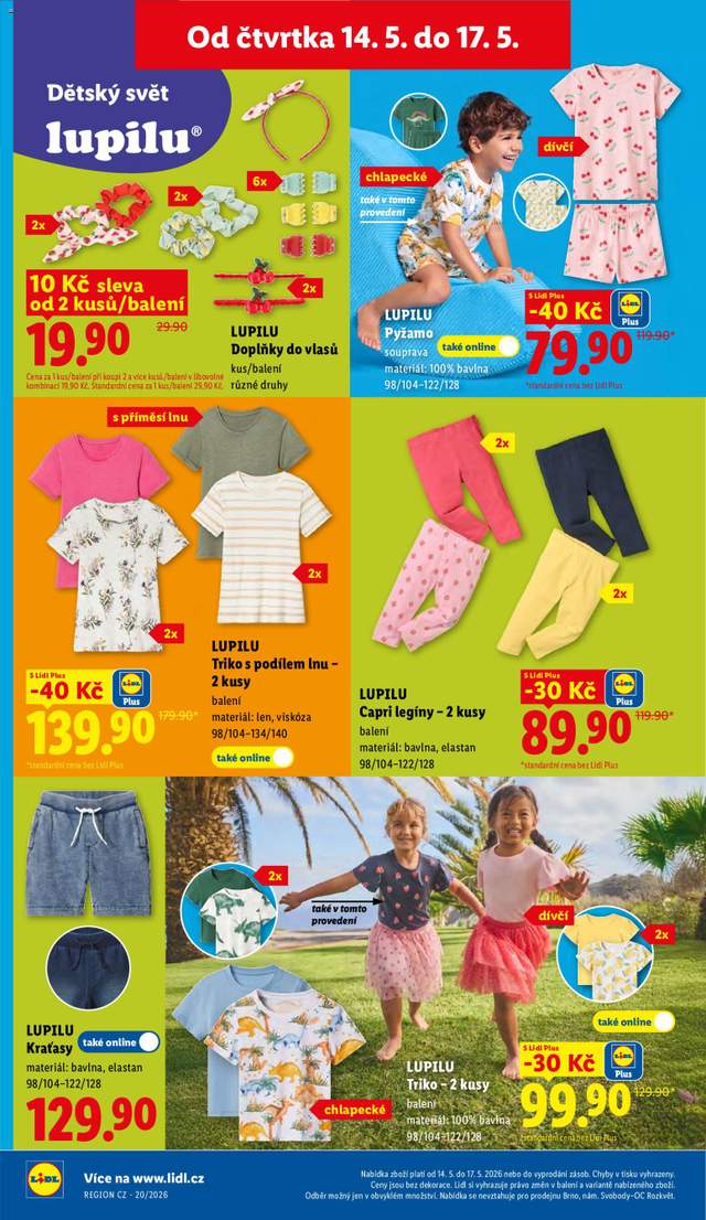 Nový Lidl leták od 14.05.