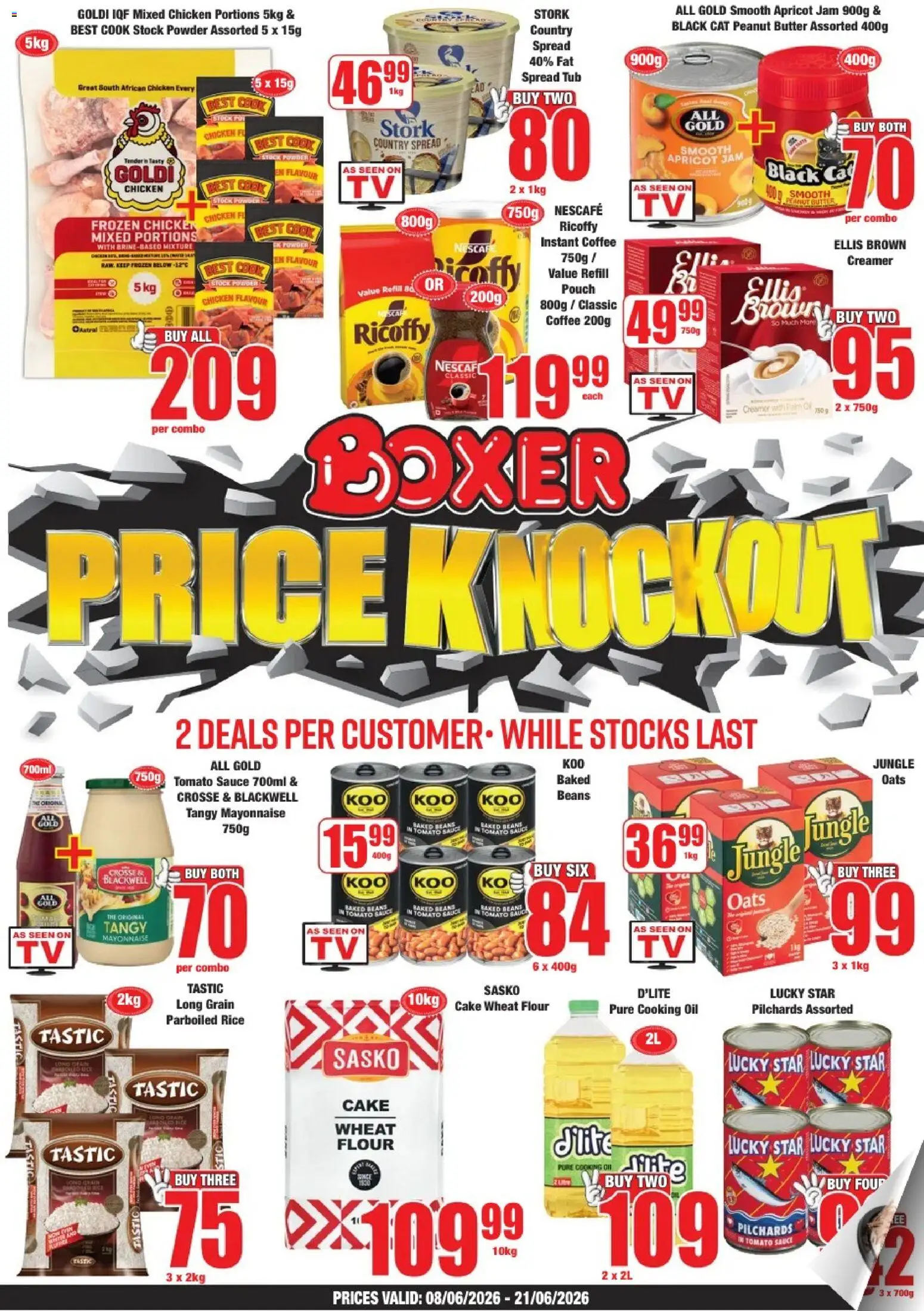 Preview of Boxer flyer valid from 08/06/2026