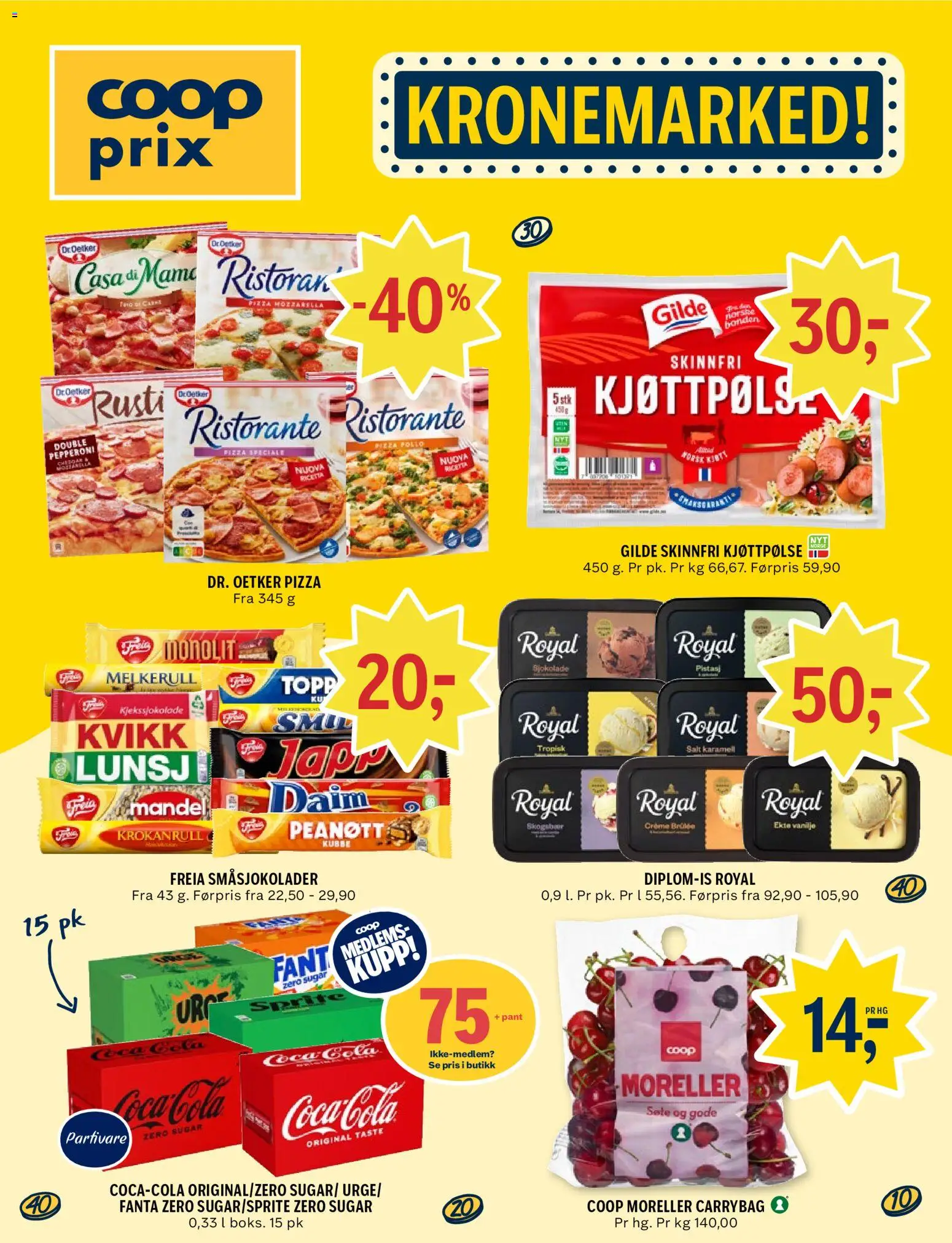 Forhåndsvis Coop Prix kundeavis fra butikk Coop Prix gyldig fra 08/06/2026