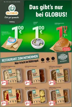 Vorschau von dem Prospekt des Geschäftes Globus, gültig ab dem 14.09.2026