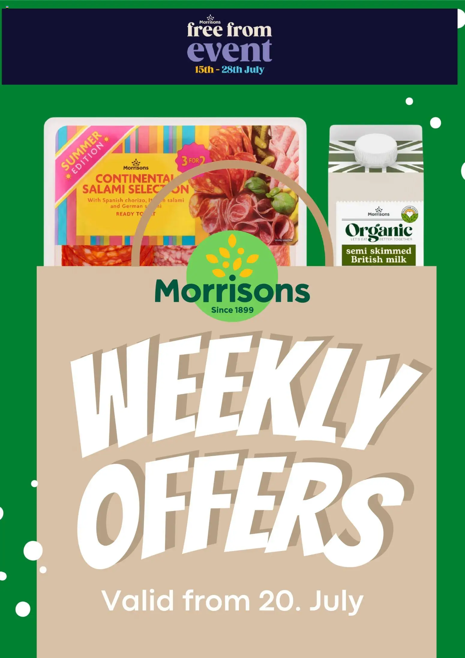 Preview of Morrisons Weekly offers Morrisons valid from 20/07/2026