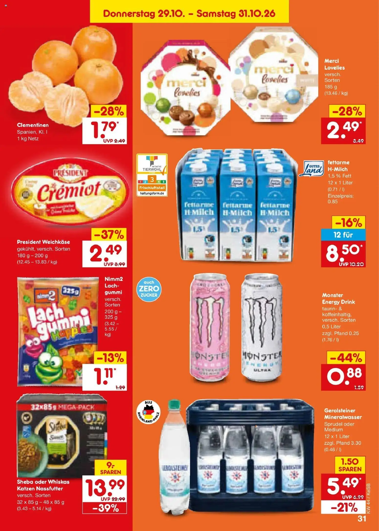 Vorschau von dem Prospekt des Geschäftes Netto Marken-Discount, gültig ab dem 26.10.2026