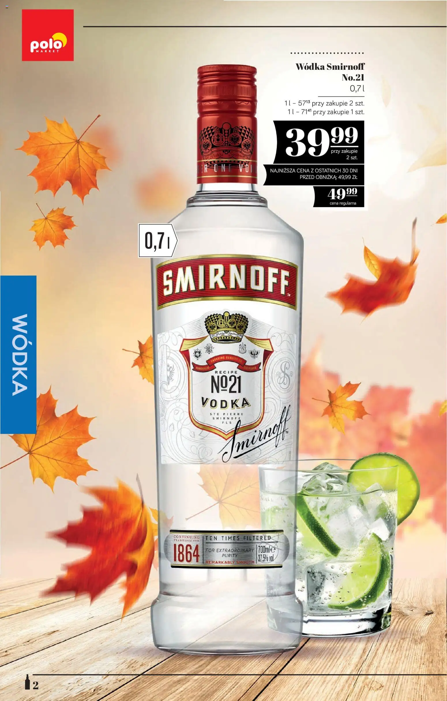 Pogląd gazetki "POLOmarket katalog - Alkoholi" ze sklepu POLOmarket ważnej od 22.10.2026 - Wódka, Vodka