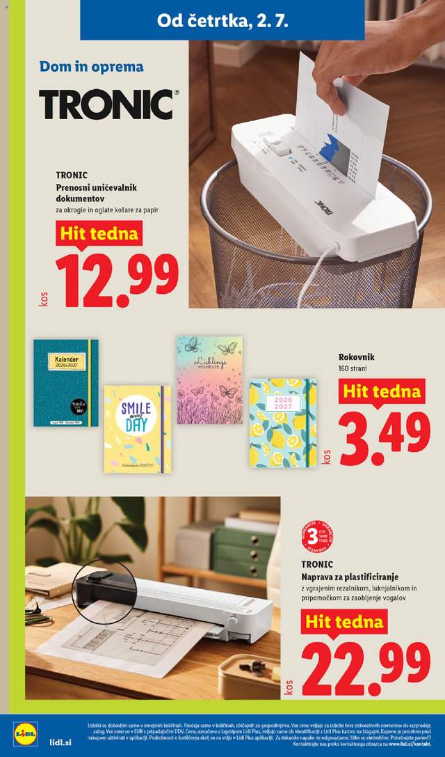 Novi Lidl katalog od 02.07.