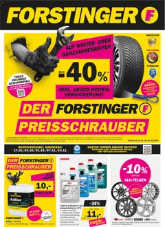 Vorschau der Angebote: Forstinger Forstinger Flugblatt gültig ab 12.10.2026